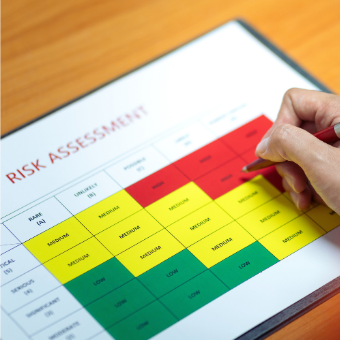 Risikomatrix und mögliche Risiken Strategisches Risikomanagement